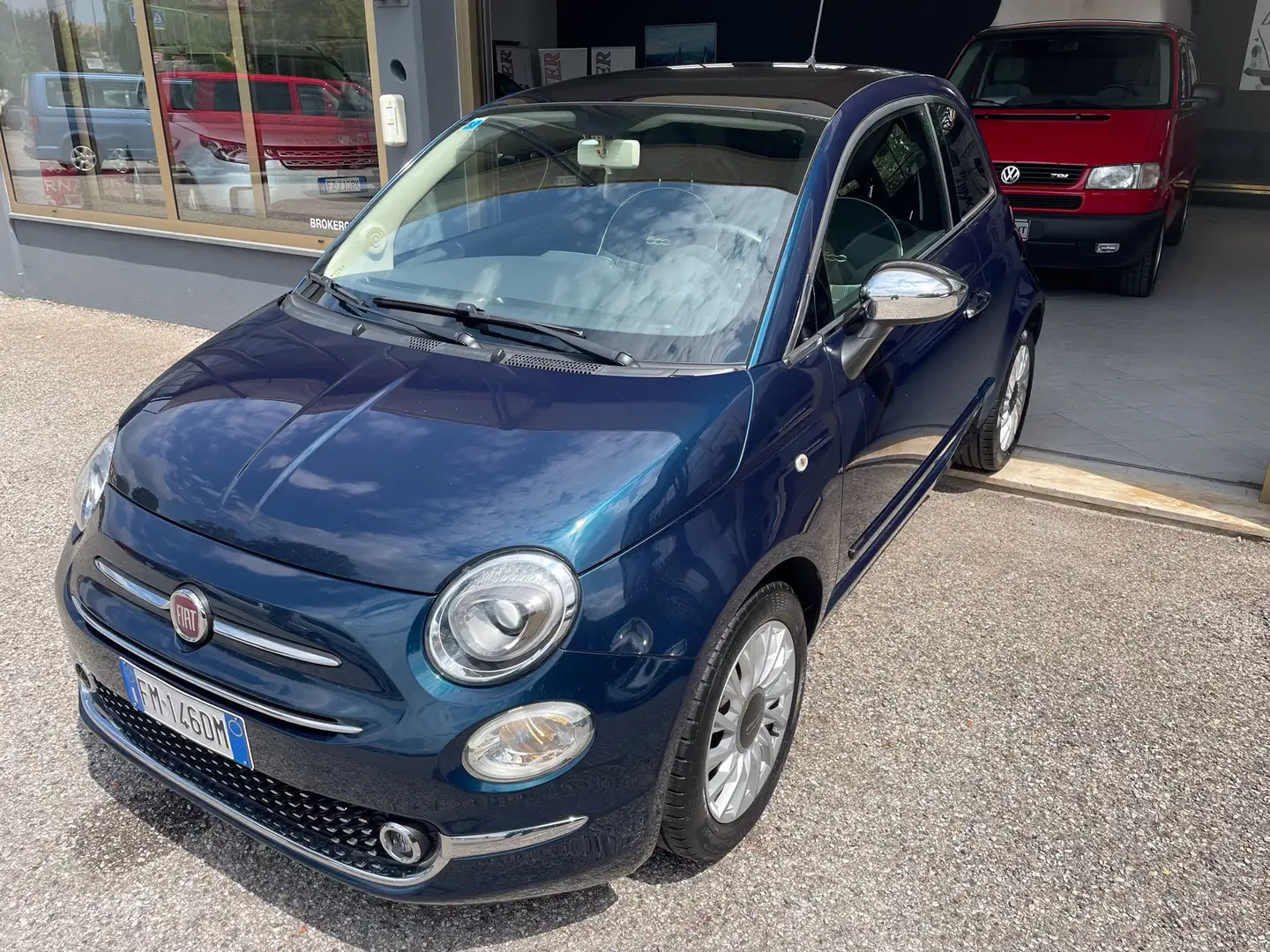 Fiat 500 500 1.3 mjt Lounge 95cv - 2017 Blu/Azzurro - 1