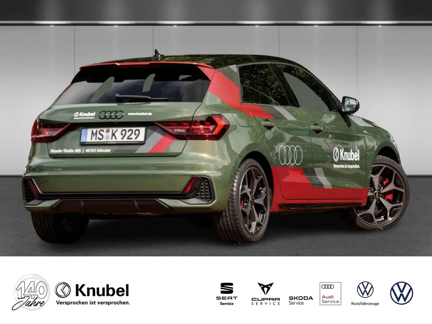 Audi A1 Sportback S line 35 TFSI S tronic LED Navi+ Key... Grün - 2