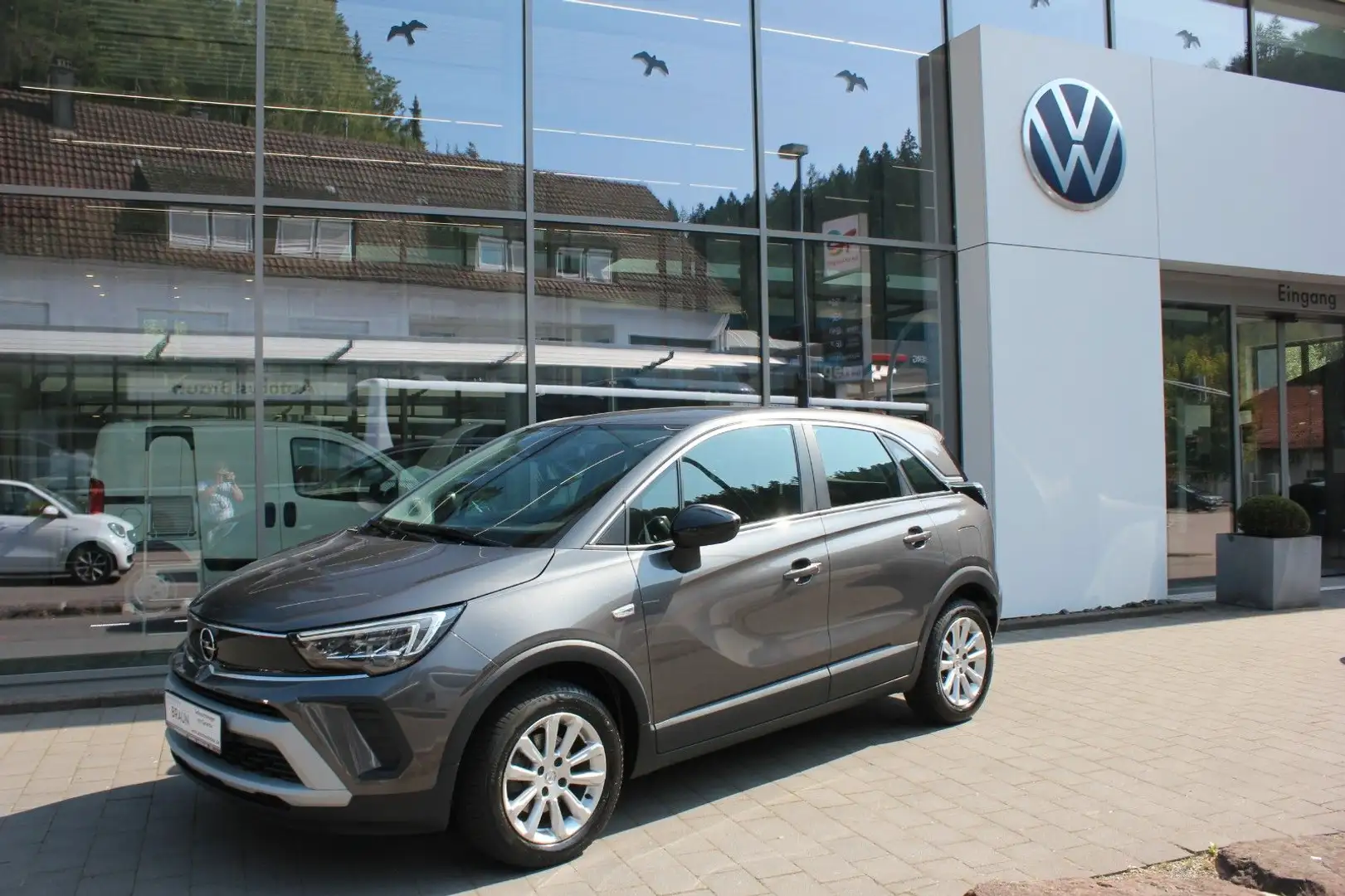 Opel Crossland X Elegance 1.2 Turbo Navi,LED,PDC Grau - 1