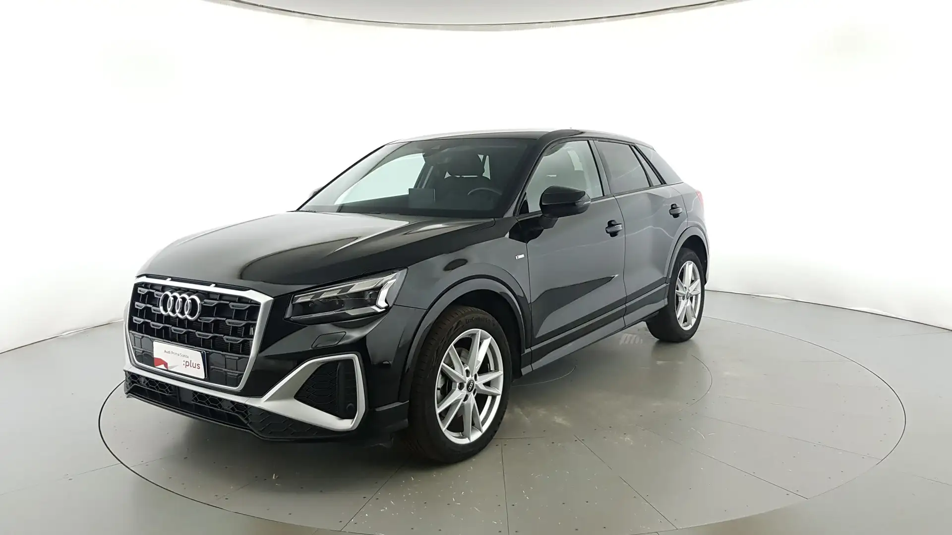 Audi Q2 35 2.0 tdi S line edition s-tronic Schwarz - 1