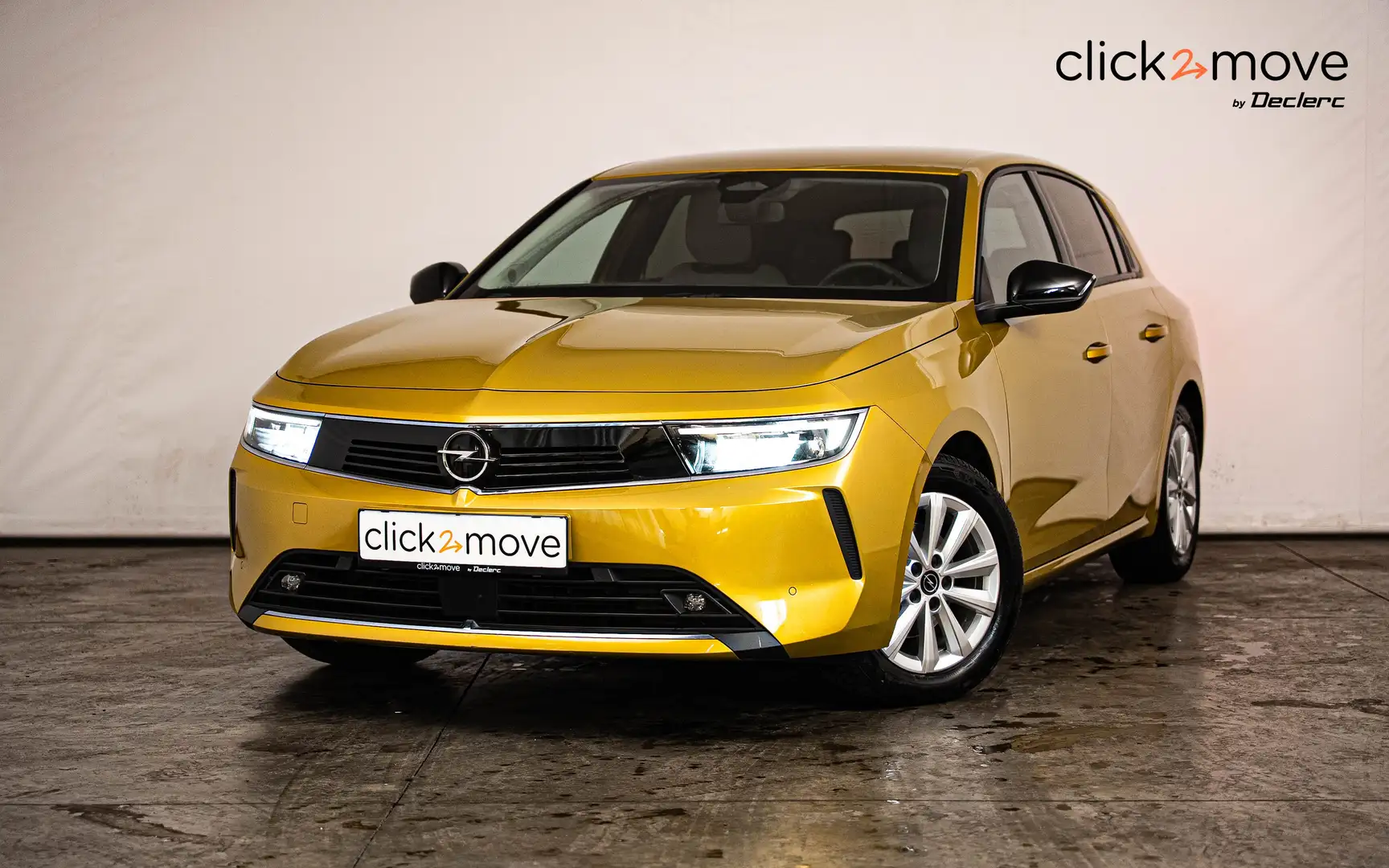 Opel Astra Astra 1.2 Turbo Elegance S/S (EU6.4) Jaune - 1