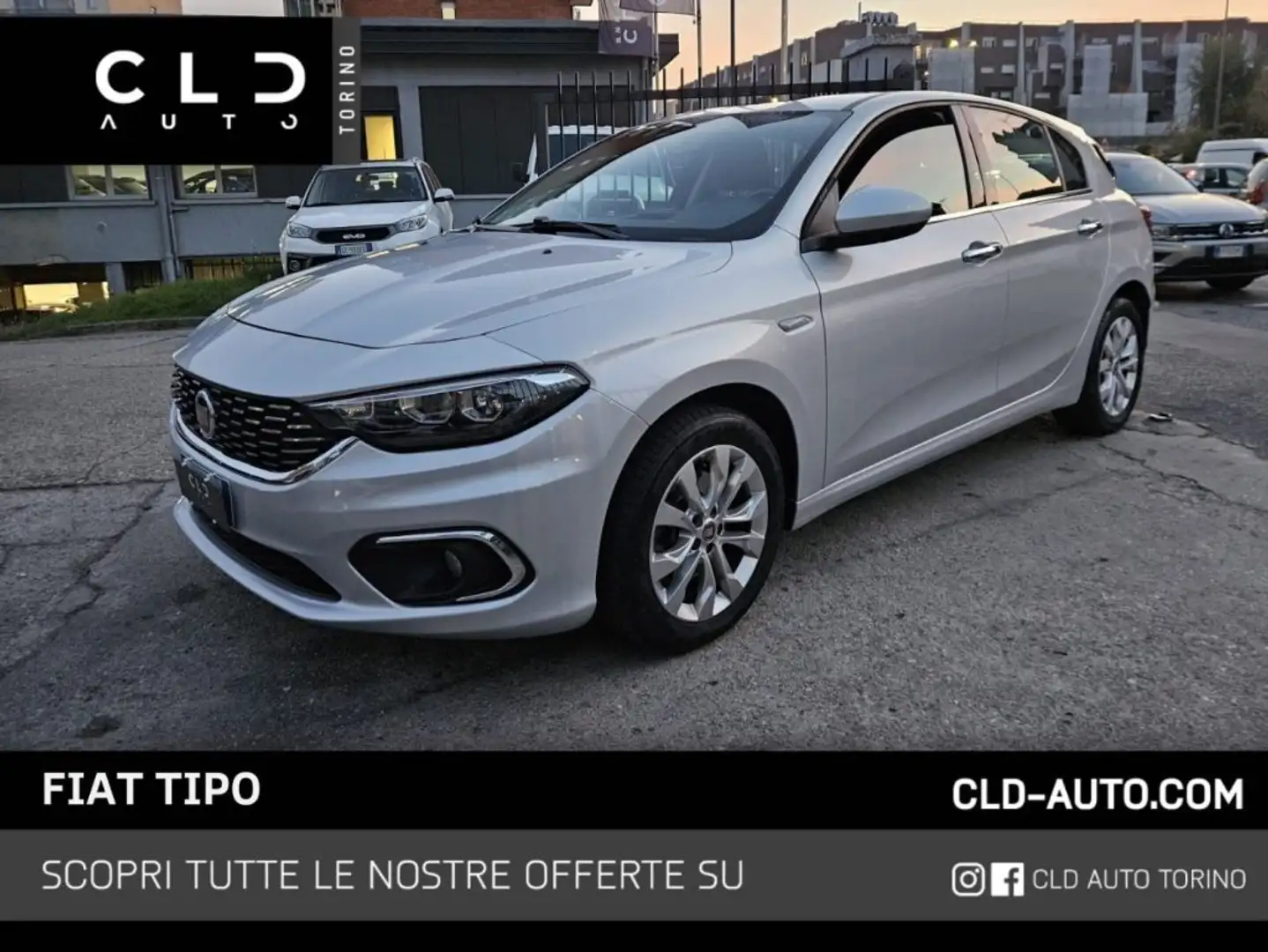 Fiat Tipo 1.3 Mjt S&S 5 porte Business Gris - 1
