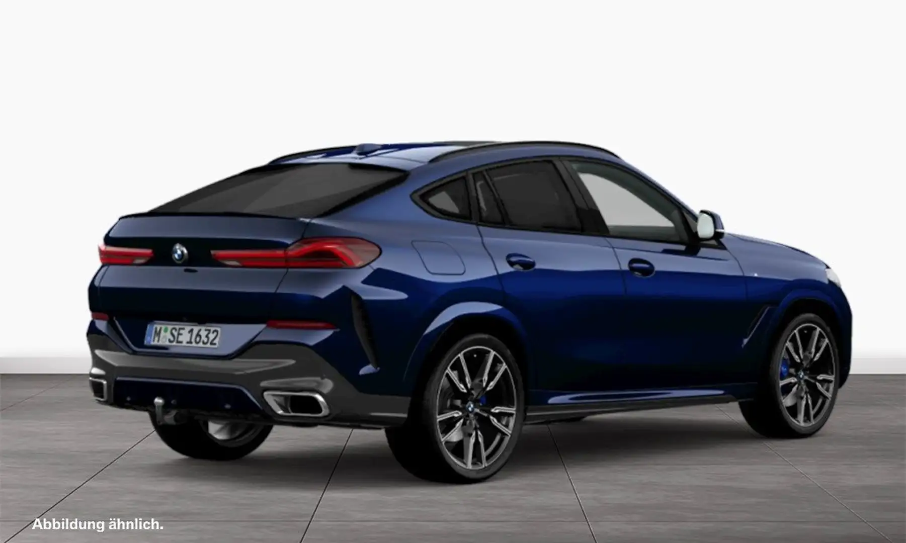 BMW X6 xDrive40d M Sport DAB LED Standhzg. AHK Blau - 2