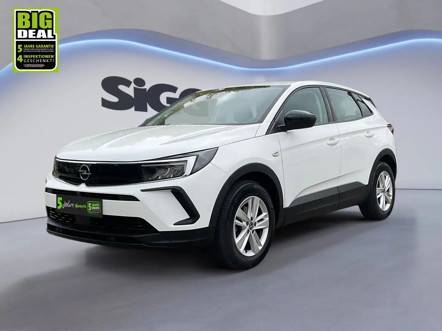 Opel Grandland 1.2 Turbo Kamera Parkpilot DAB+ Weiß - 2