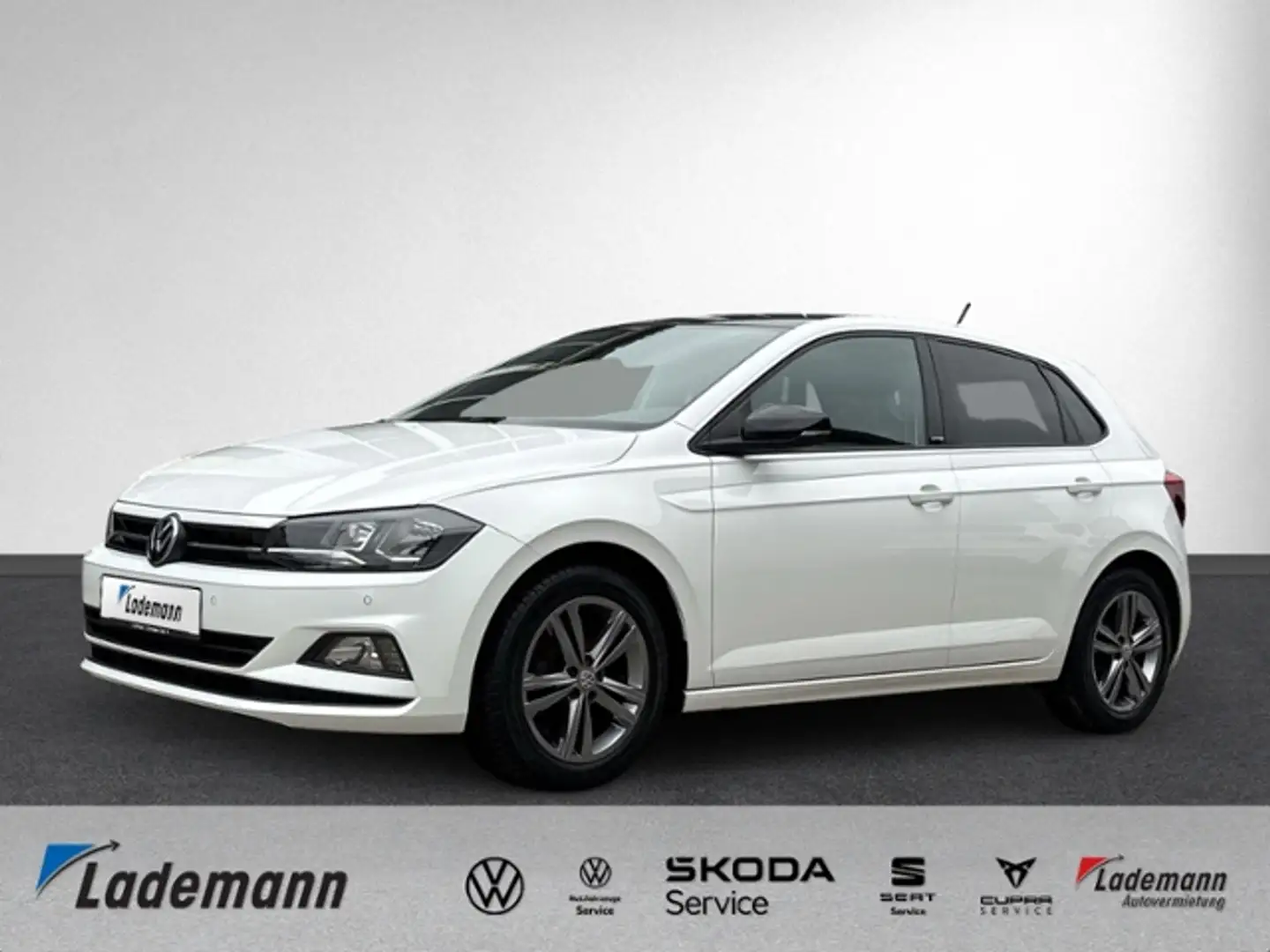 Volkswagen Polo 1.0 TSI UNITED NAVI+ACC+EINPARKHILFE+SITZHZ Blanc - 1