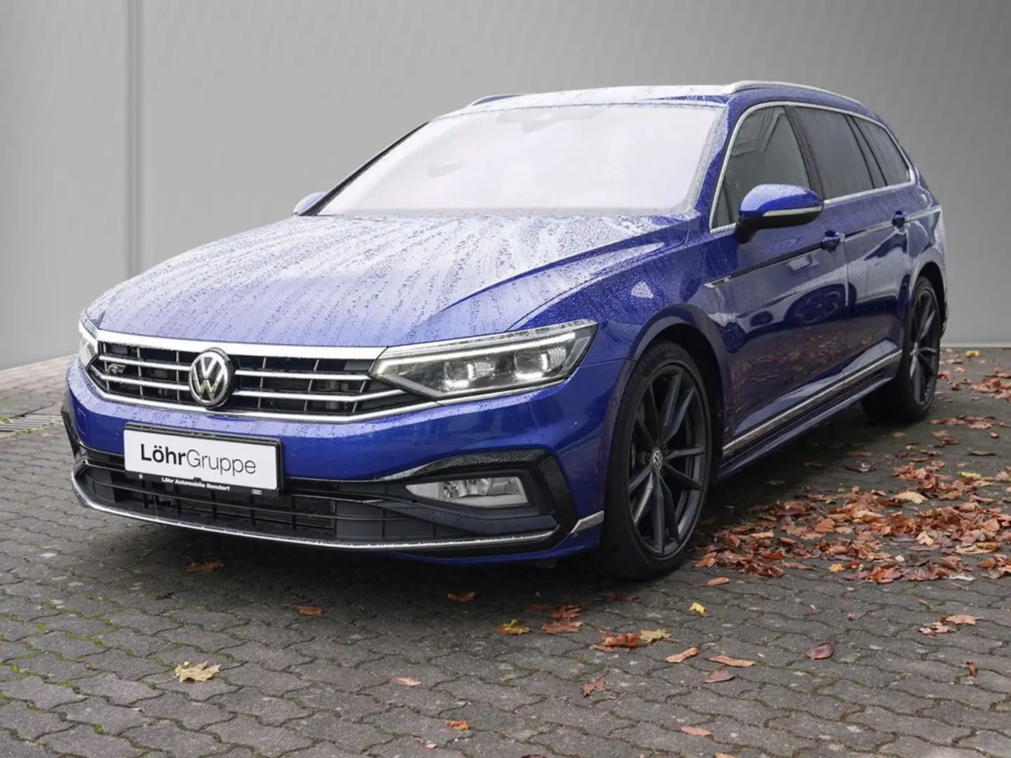 Volkswagen Passat Variant 2.0 TDI DSG 4Motion R-Line *Leder*IQ-Light*Navi... Bleu - 2