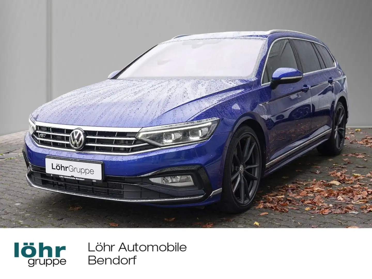 Volkswagen Passat Variant 2.0 TDI DSG 4Motion R-Line *Leder*IQ-Light*Navi... Bleu - 1