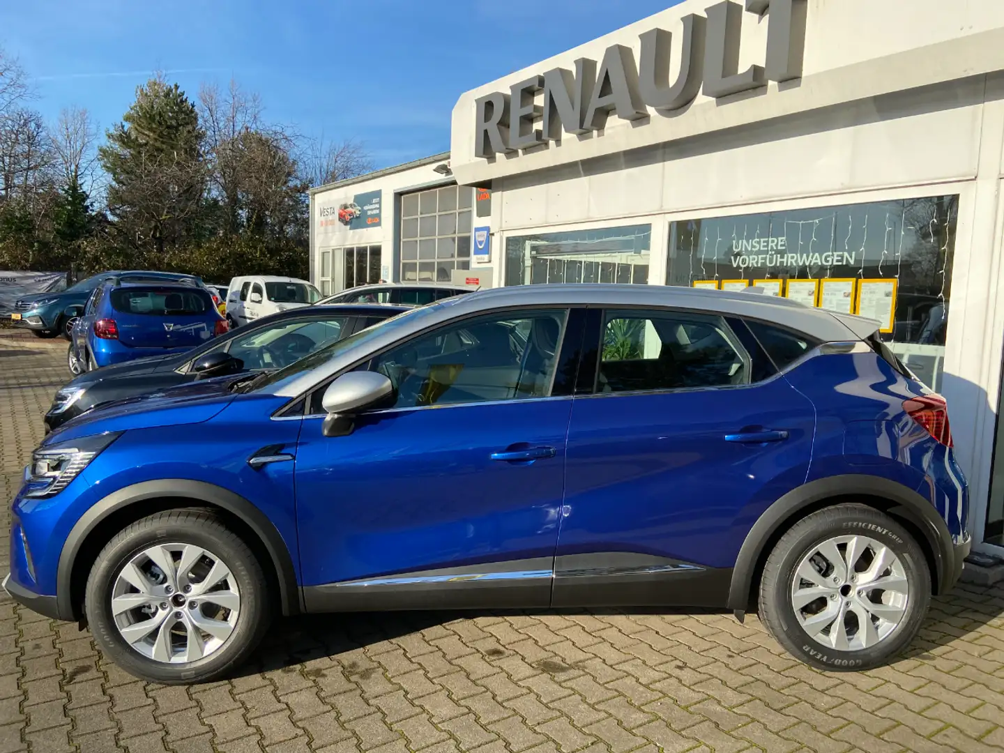 Renault Captur Intens II E-Tech 160 inkl. staatl. Förderung Blau - 2