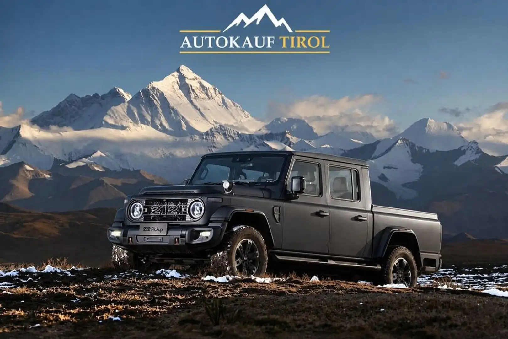 BAW 212 BAW 212 WARRIOR Pick UP | 2.3 Diesel | 190 PS|4x4 Grau - 1