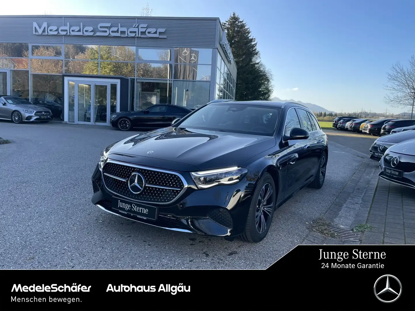 Mercedes-Benz E 450 E 450 d T 4m Dist Memo DLight Keyl 360° Burme4D Schwarz - 1