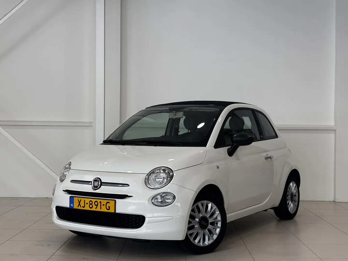Fiat 500C 0.9 TwinAir Turbo Popstar | Airco | Phone Connect Bianco - 1