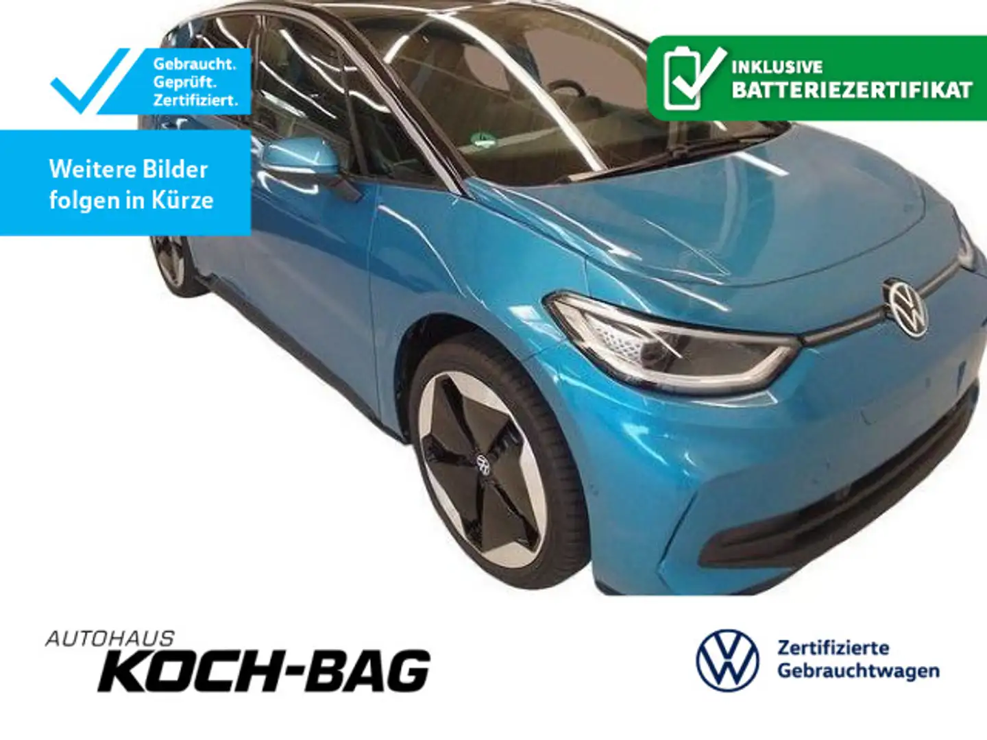 Volkswagen ID.3 Pro S Navi Pano LED Kamera 77KW/h Blau - 1