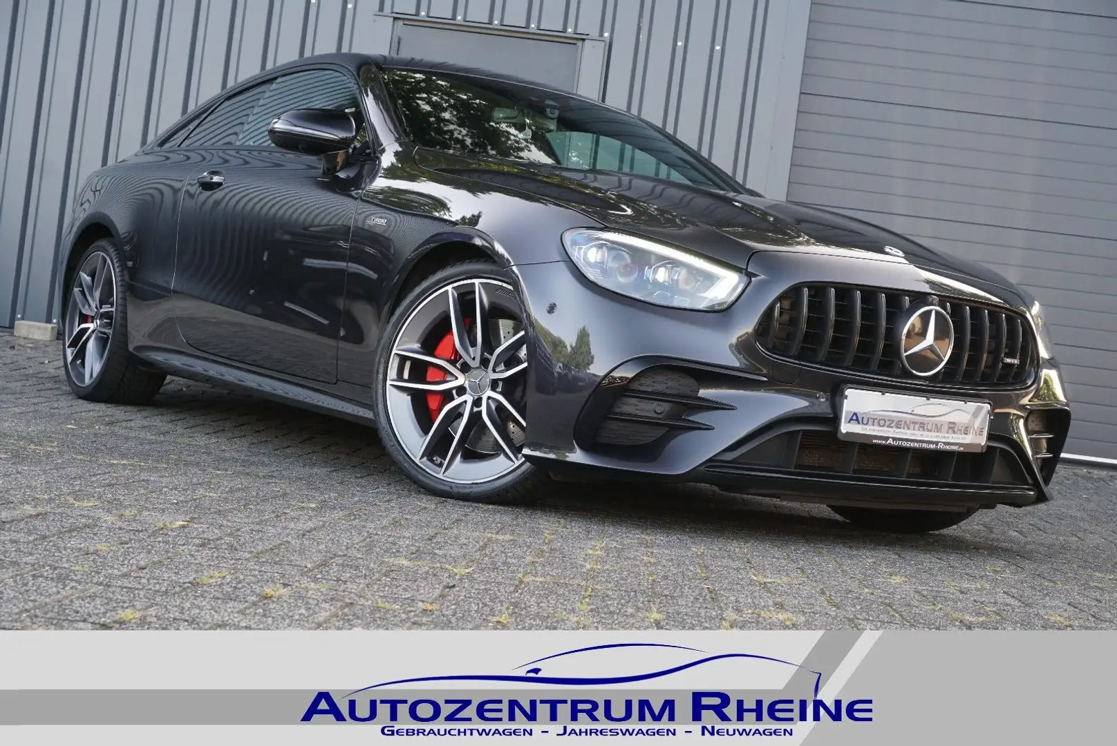 Mercedes-Benz E 53 AMG Coupé 4M 360°Kam Klappe Wide Burmester Grau - 1