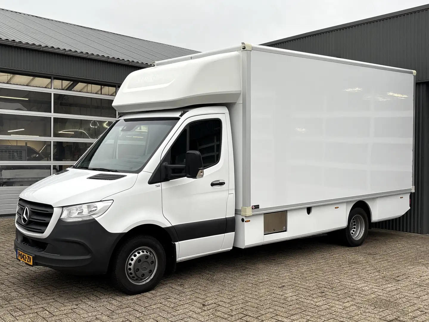 Mercedes-Benz Sprinter 516 CDI Maxi 432 wb Bakwagen Werkplaatsinrichting Wit - 2