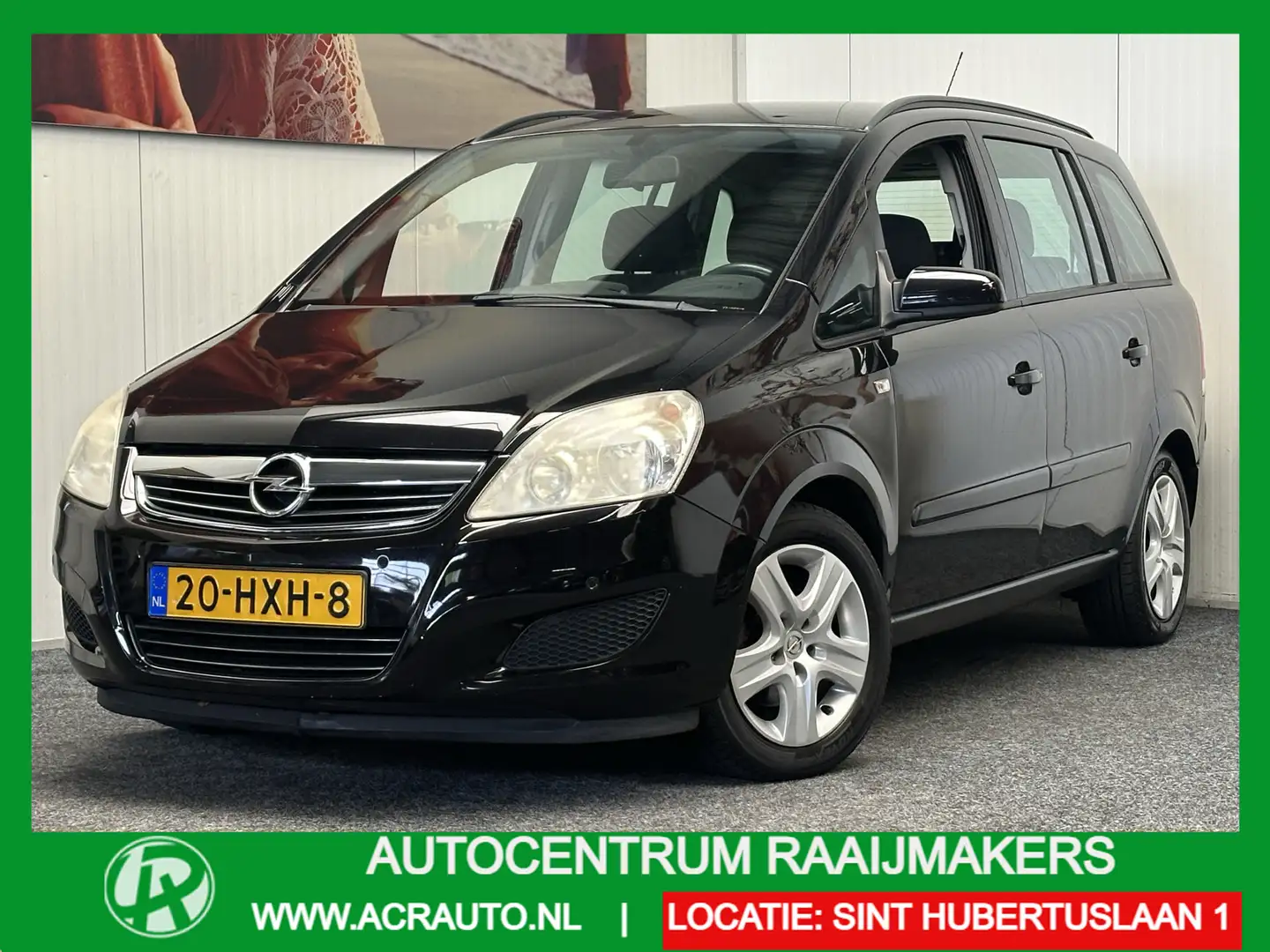 Opel Zafira 1.6 BUSINESS 7 PERSOONS MET NIEUWE APK ! NAVIGATIE Noir - 1