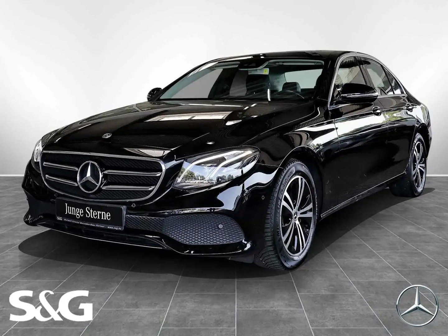 Mercedes-Benz E 300 d TOTWINKEL+KAMERA+SCHIEBEDACH+LED+17" Black - 1