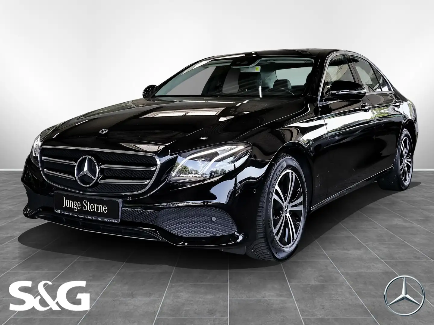 Mercedes-Benz E 300 d TOTWINKEL+KAMERA+SCHIEBEDACH+LED+17" Schwarz - 1
