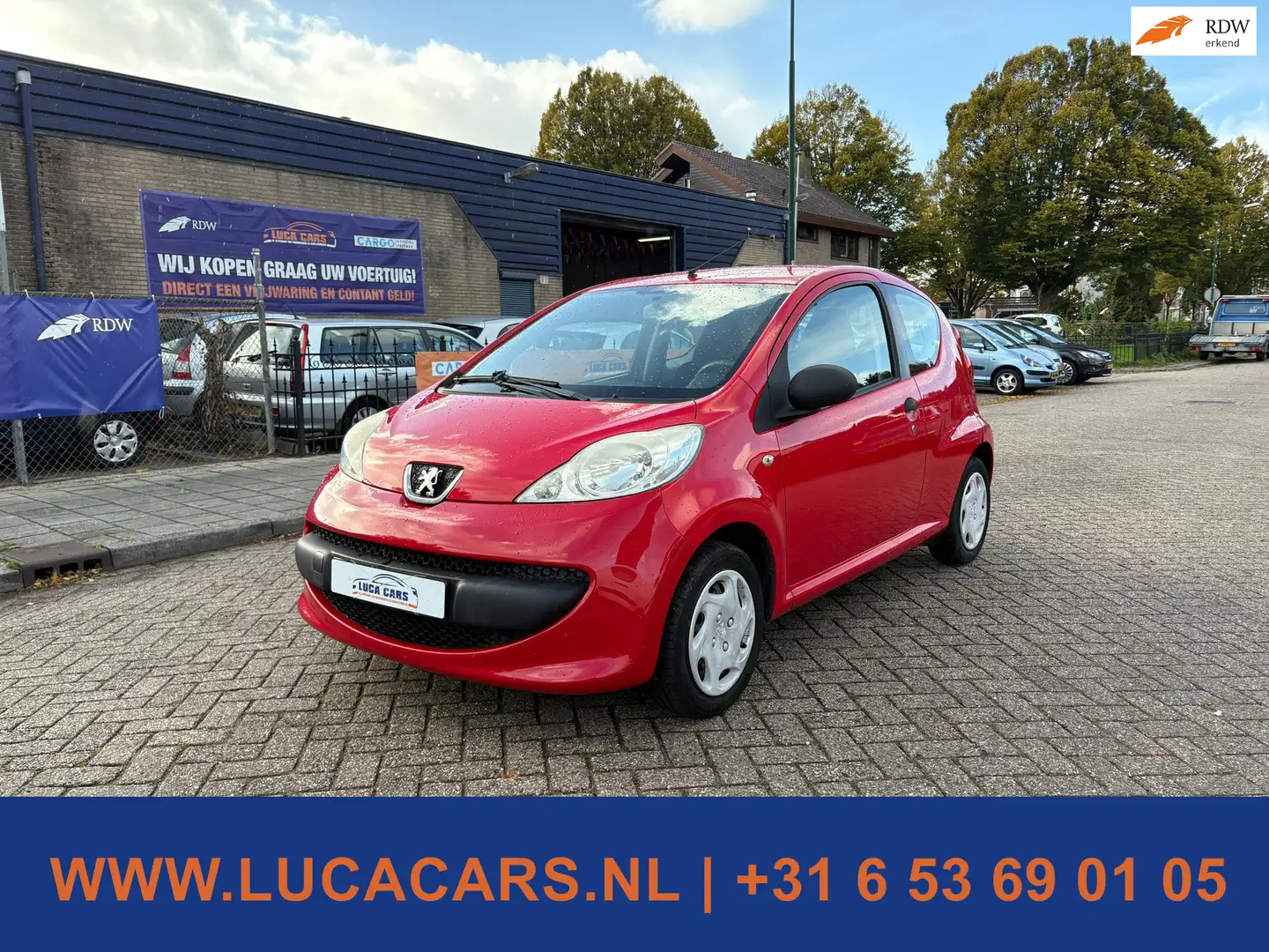 Peugeot 107 1.0-12V XS Urban Move NIEUWE APK! Roşu - 1