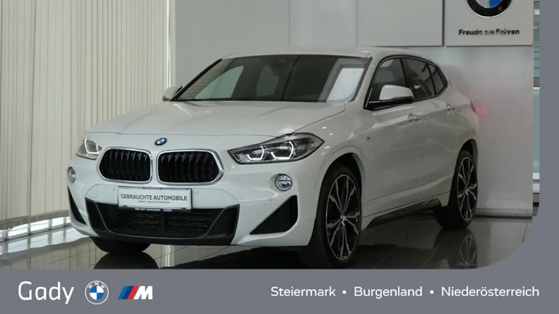 BMW X2 sDrive18d M-Sportpaket Weiß - 1