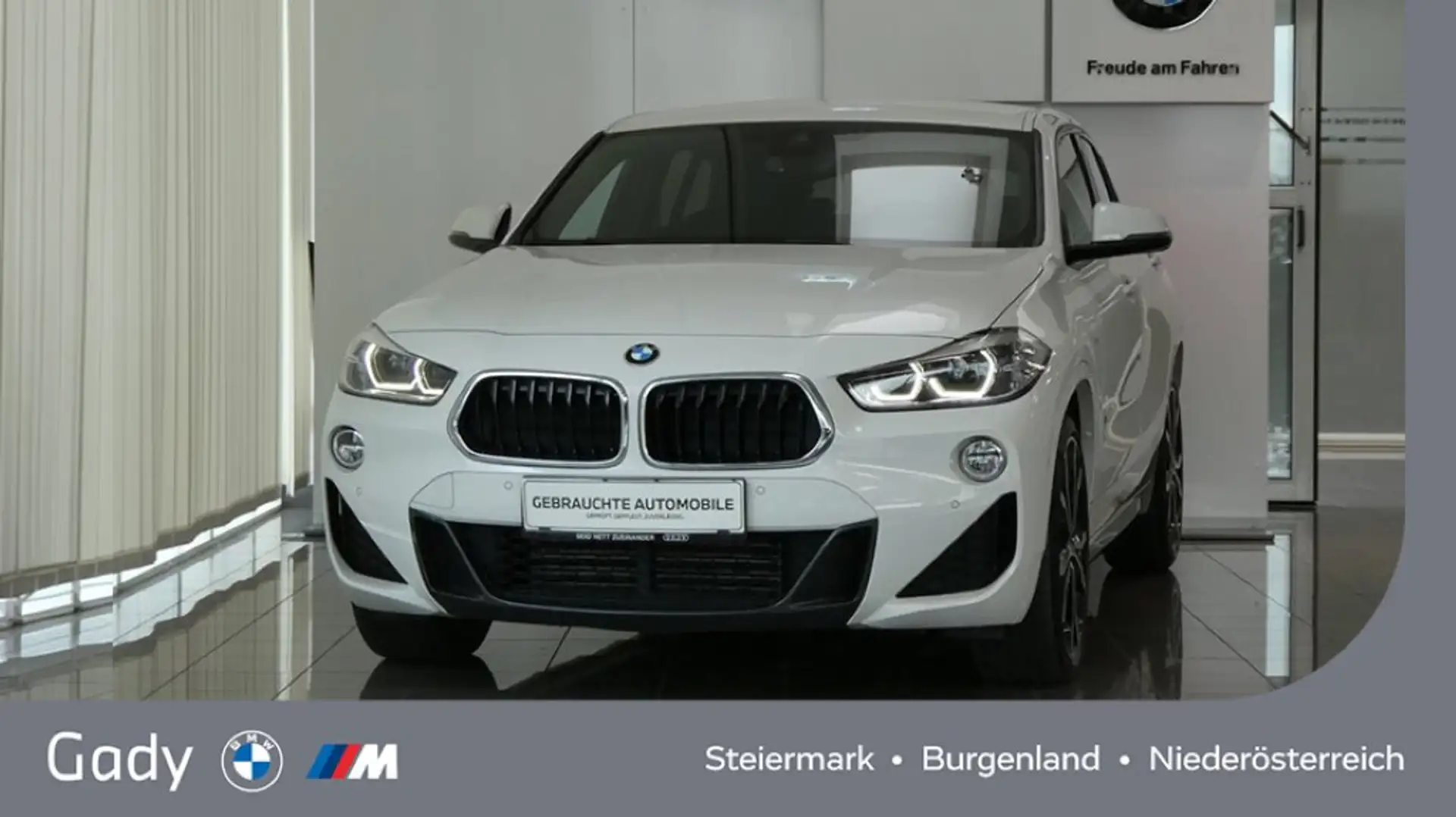 BMW X2 sDrive18d M-Sportpaket Weiß - 2