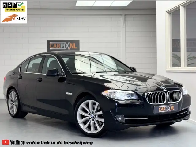 BMW 528 5-serie 528i 245pk, NL-auto, 19", Leder, Achteruit