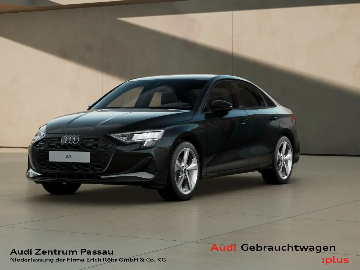 Audi A3 Limousine 35 TFSI S tro. advanced AHK virt. Cock.+ Schwarz - 1