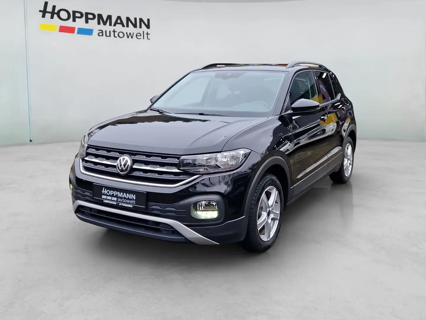Volkswagen T-Cross Life 1.0TSI*8FACH*NAVI*SITZHZG*KLIMAAUT* Schwarz - 2