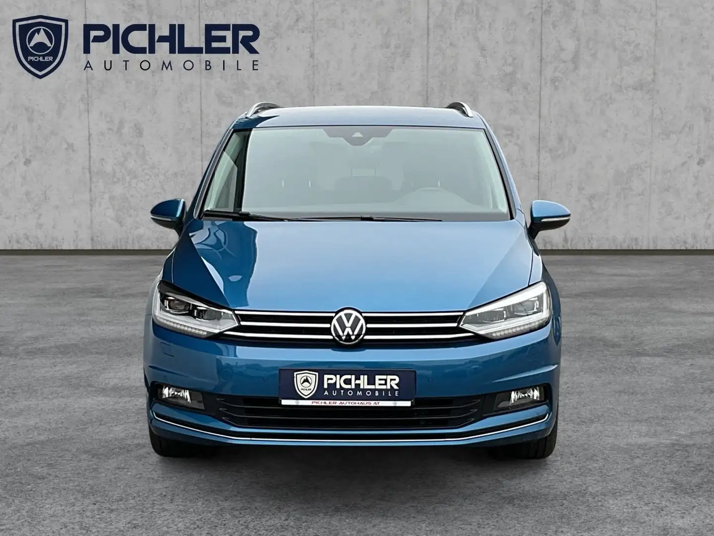 Volkswagen Touran Comfortline TDI SCR DSG Azul - 2