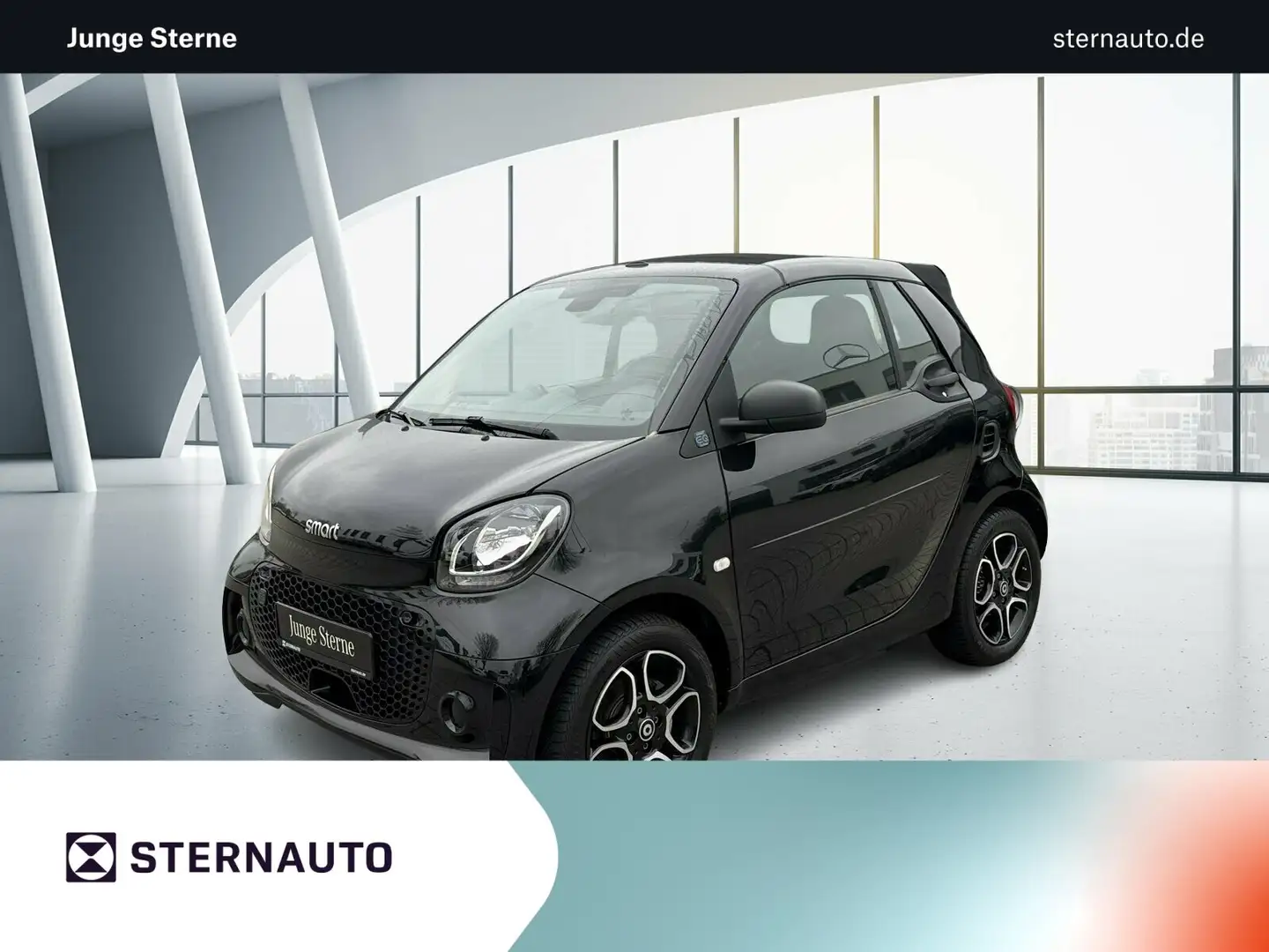 smart forTwo smart EQ fortwo cabrio Klima Tempomat Cool&Audio Schwarz - 1