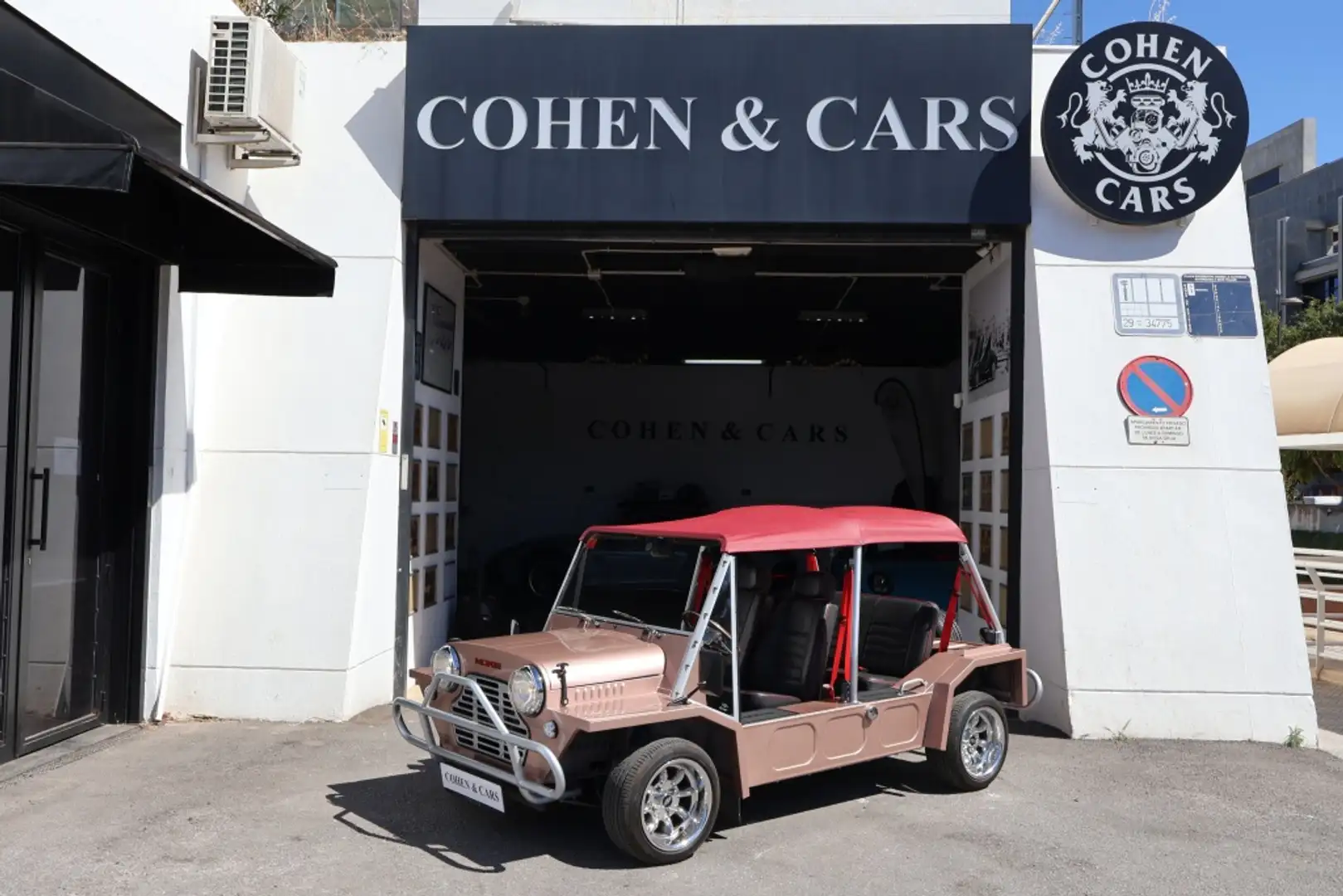 Austin Mini Moke Violet - 1