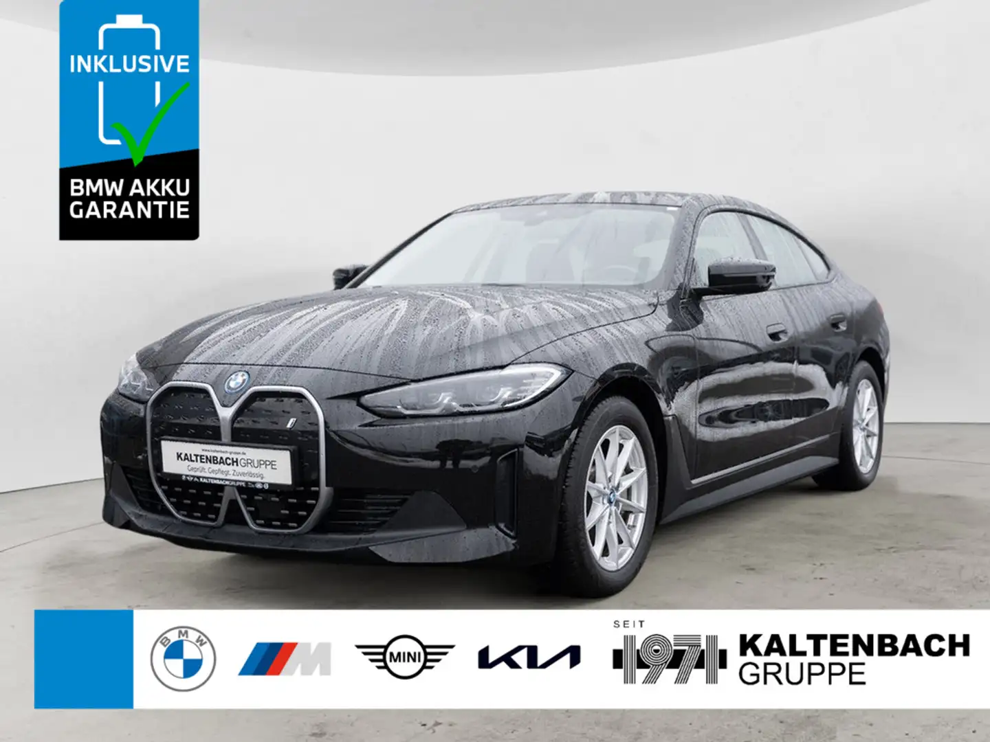 BMW i4 eDrive 40 Gran Coupe LED NAVI KAMERA PDC Schwarz - 1