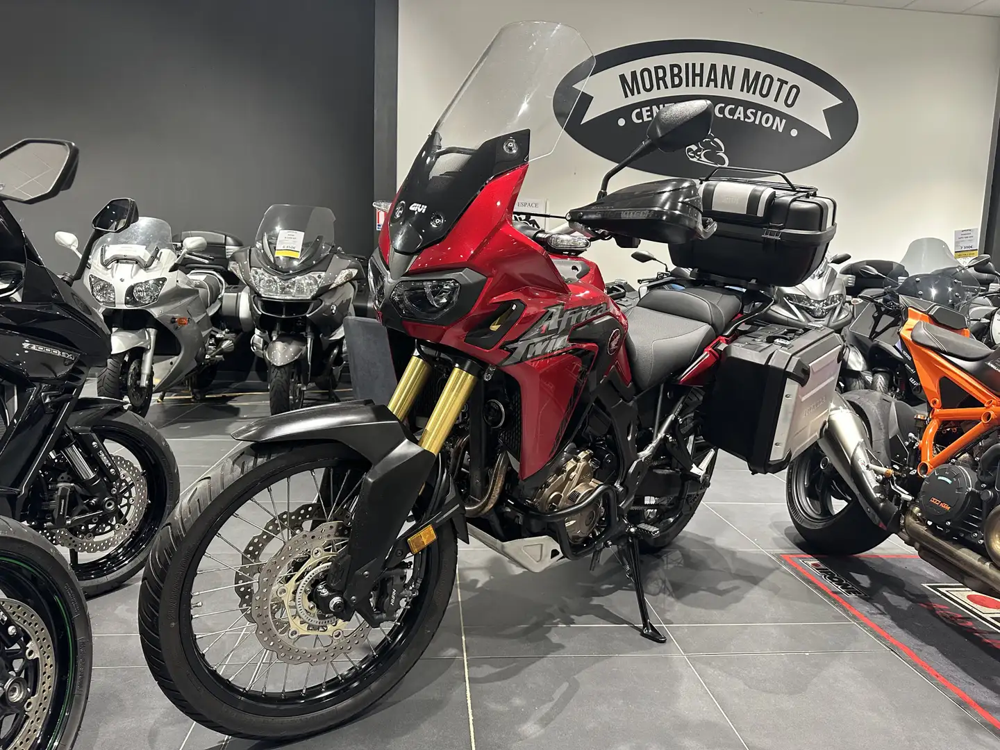 Honda CRF 1000 Roşu - 1