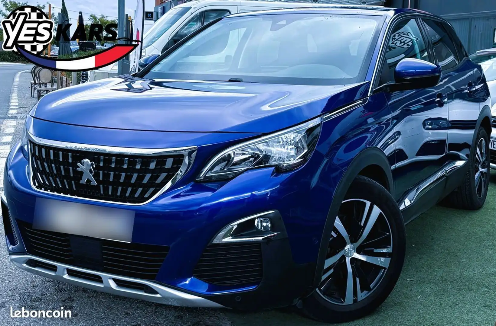 Peugeot 3008 1.6 THP 165ch Allure S&S EAT6-MOTEUR A CHAINE Bleu - 1