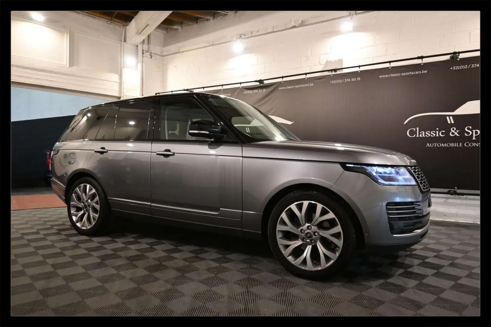 Land Rover Range Rover 3.0 TD6 VOGUE / EURO 6d / CAMERA 360 / FULL Gris - 1