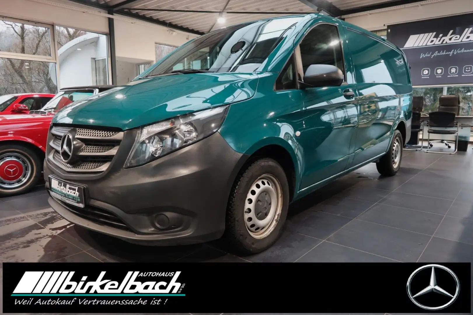 Mercedes-Benz Vito Kasten 114 CDI FWD lang Grün - 1