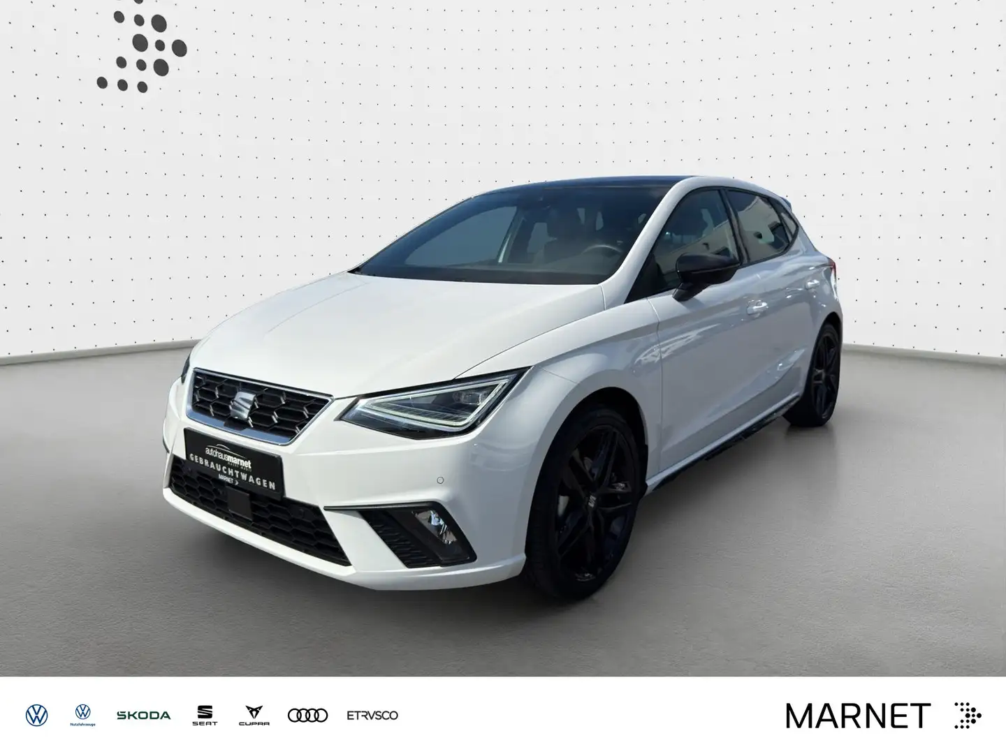 SEAT Ibiza 1.5 TSI FR Pro Black Edition Navi*Pano*Dig Weiß - 1