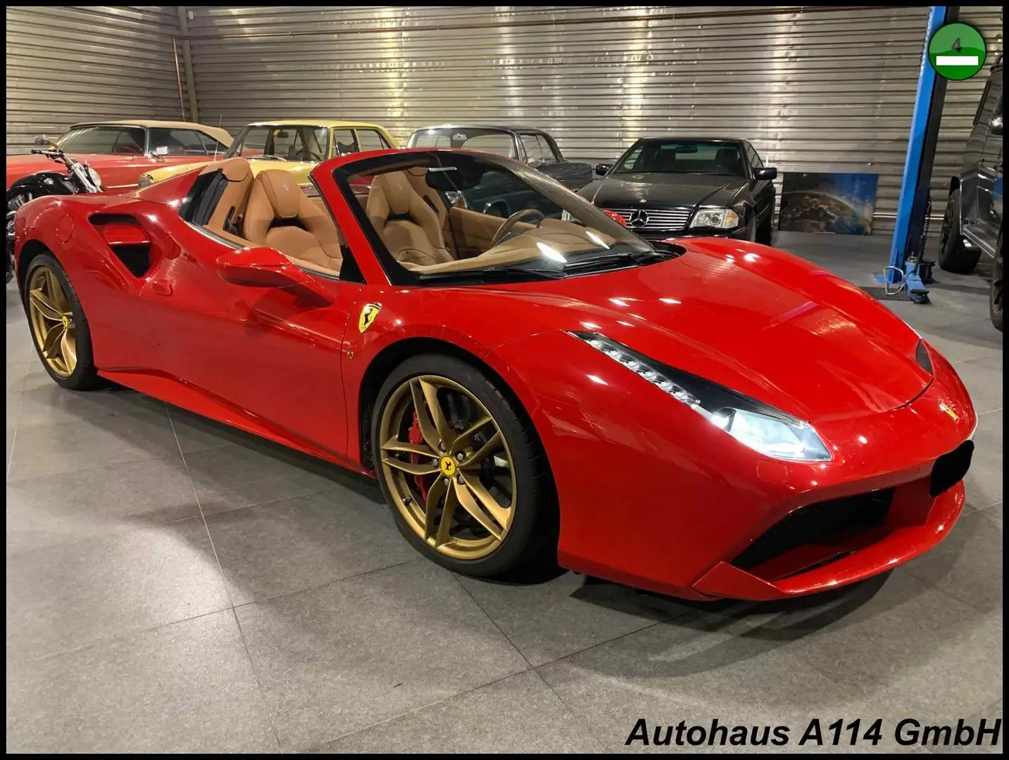 Ferrari 488 / LIFT / KAMERA / KERAMIK Rot - 1
