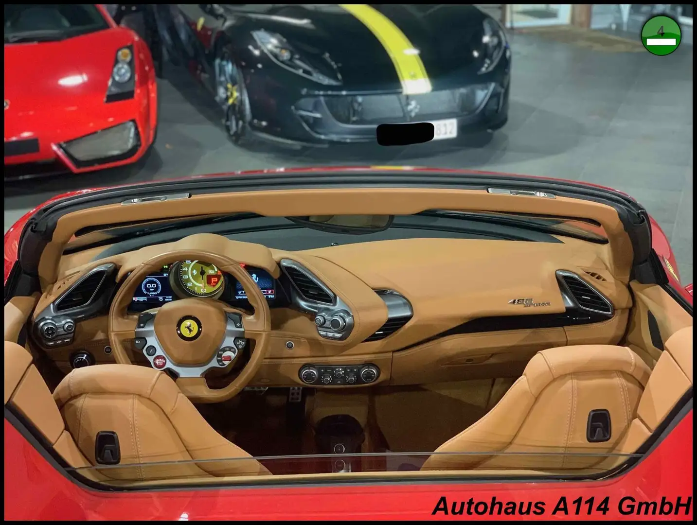 Ferrari 488 / LIFT / KAMERA / KERAMIK Rot - 2