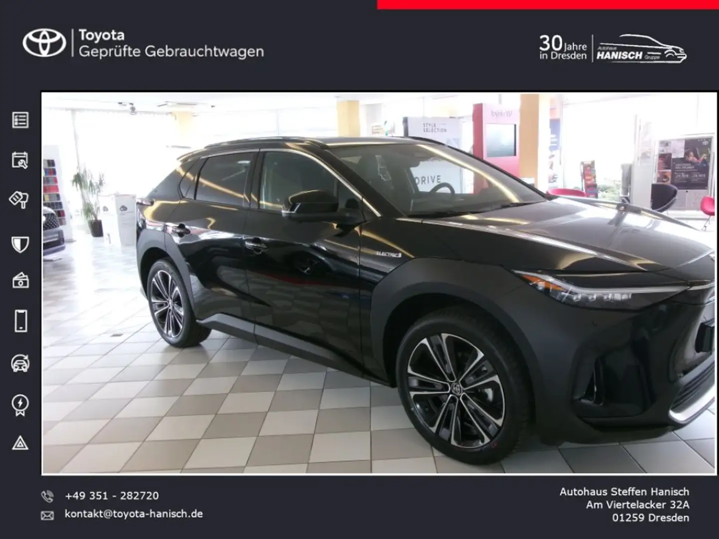 Toyota bZ4X Black - 1