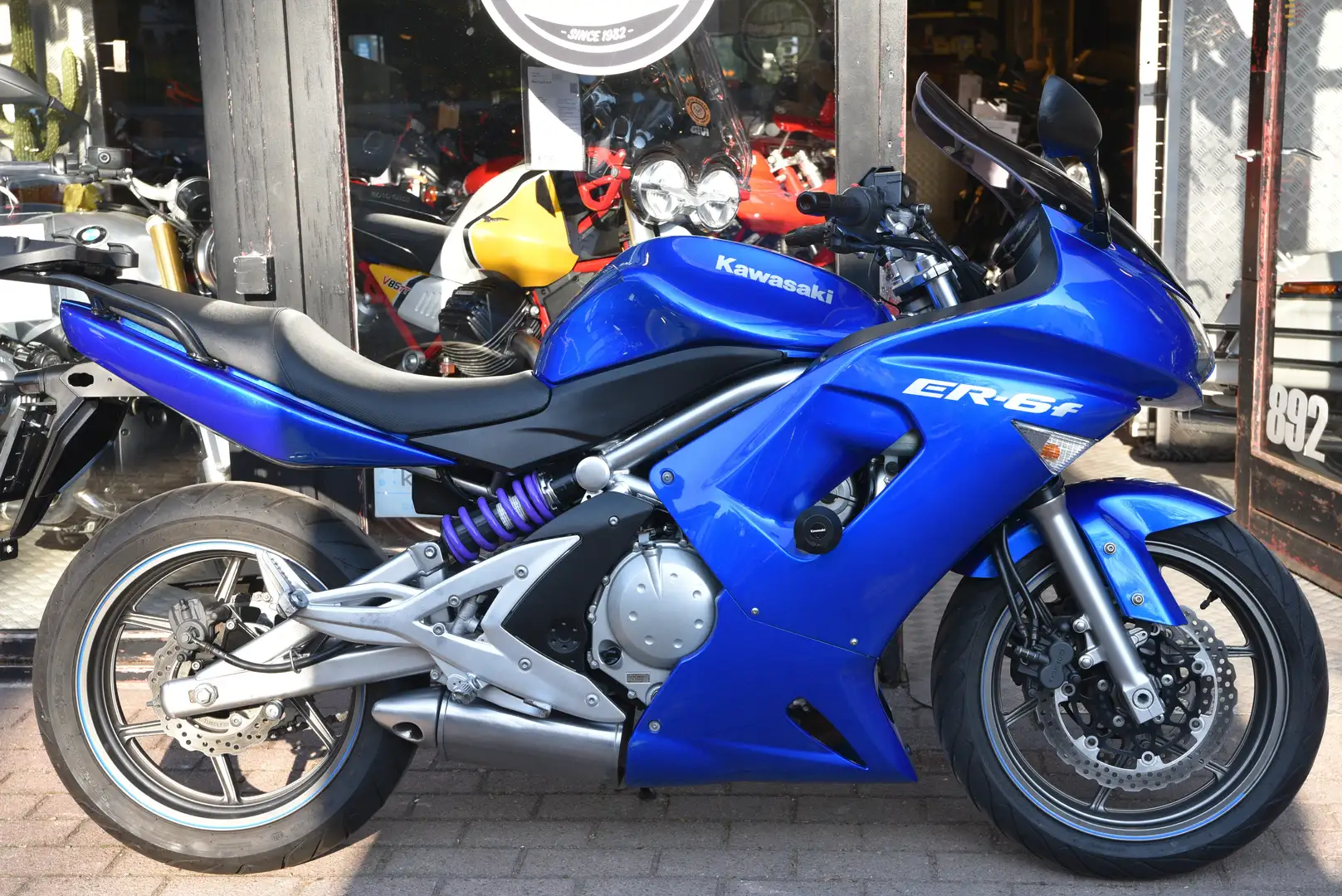 Kawasaki ER - 6 F ***MOTO VERTE*** Albastru - 2