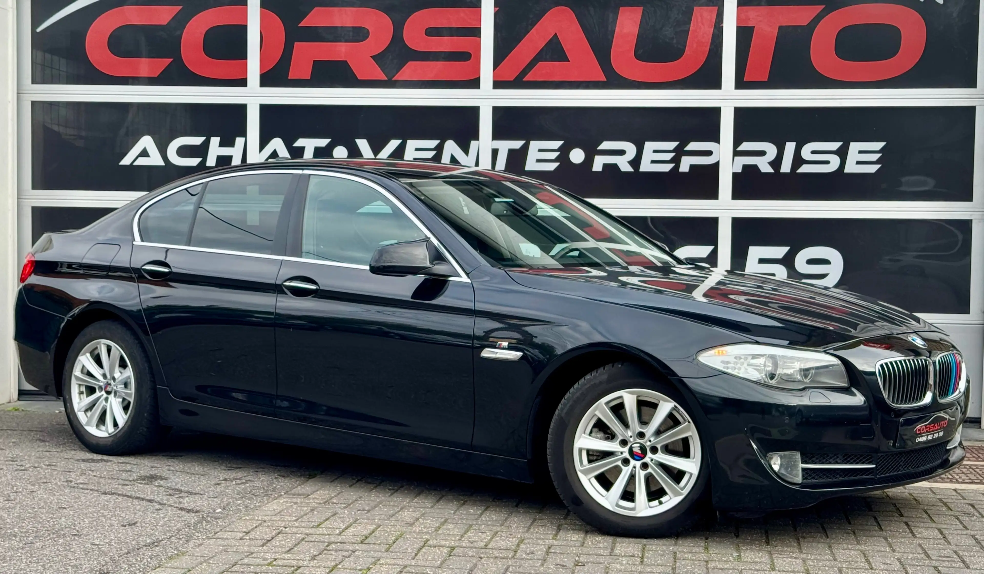 BMW 520 520dA Sport Look M NAVI CRUISE CUIR VLT MULT CLIM AUTO JA — photo 2