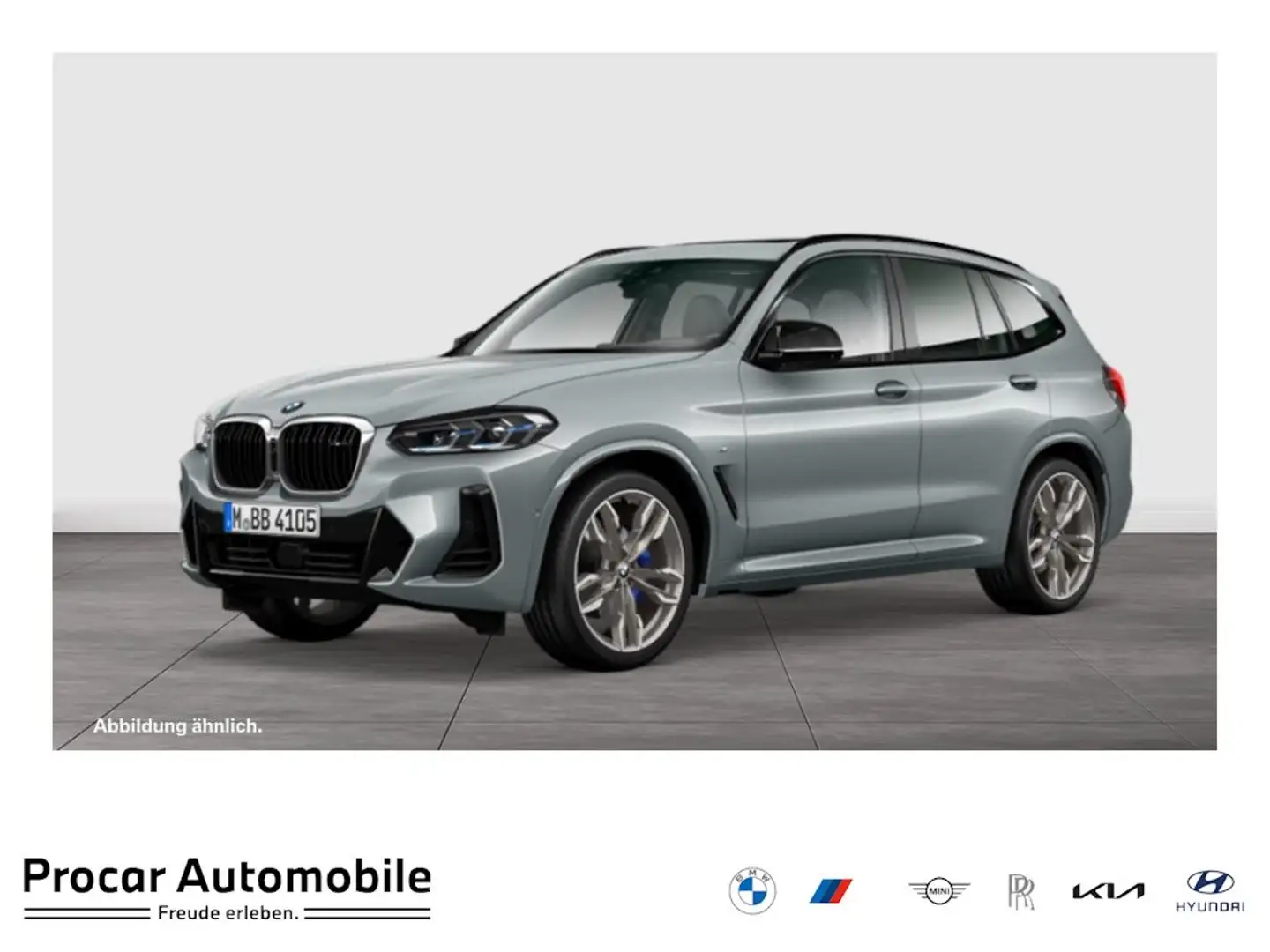 BMW X3 M 40d AHK Pano Standheiz. DA Prof. Laser PA+ HuD H/K Grijs - 1