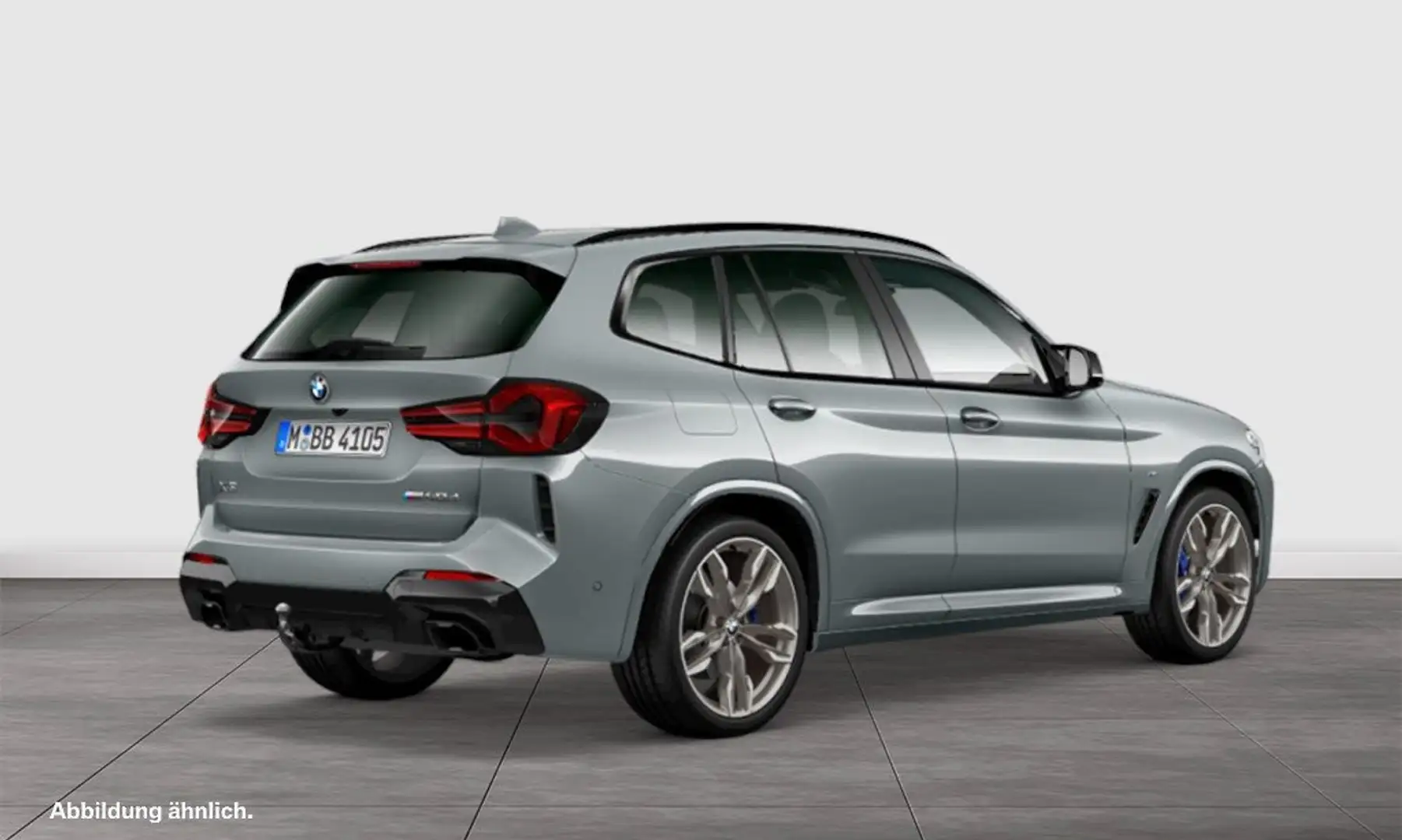 BMW X3 M 40d AHK Pano Standheiz. DA Prof. Laser PA+ HuD H/K Grijs - 2