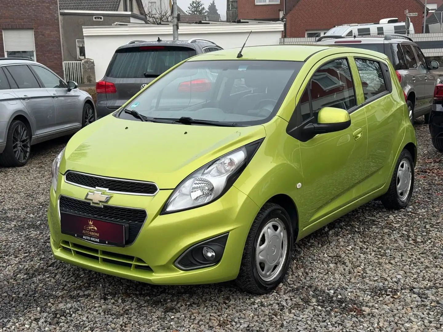 Chevrolet Spark LT 1.0 Klima 1-Hand TÜV NEU 8xBereift Hoch Grün - 1