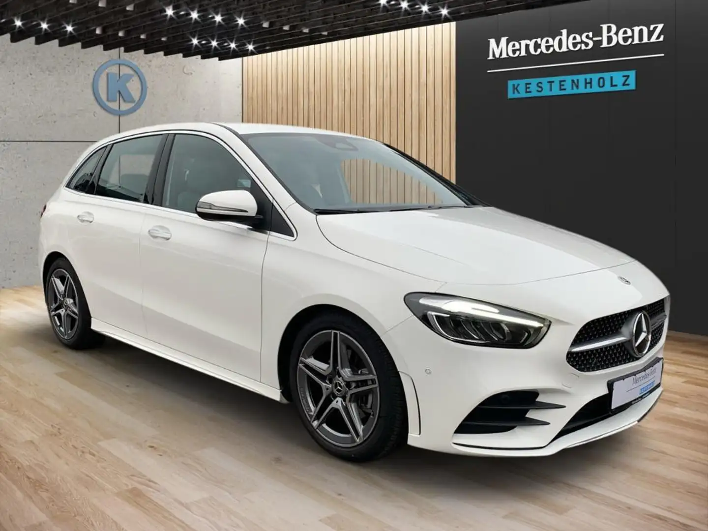 Mercedes-Benz B 200 B 200 d *AMG*MBUX*KAMERA*NAVI*TEMPOMAT*LED*DAB* Weiß - 2