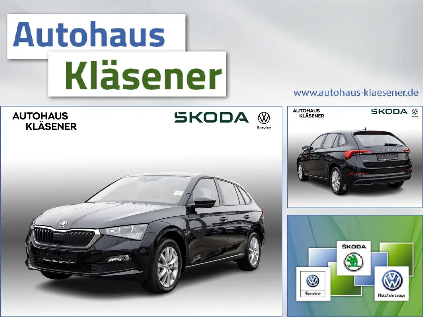 Skoda Scala Ambition 1.0 TSI 70 KW LED PDC GRA SHZ LHZ Noir - 1