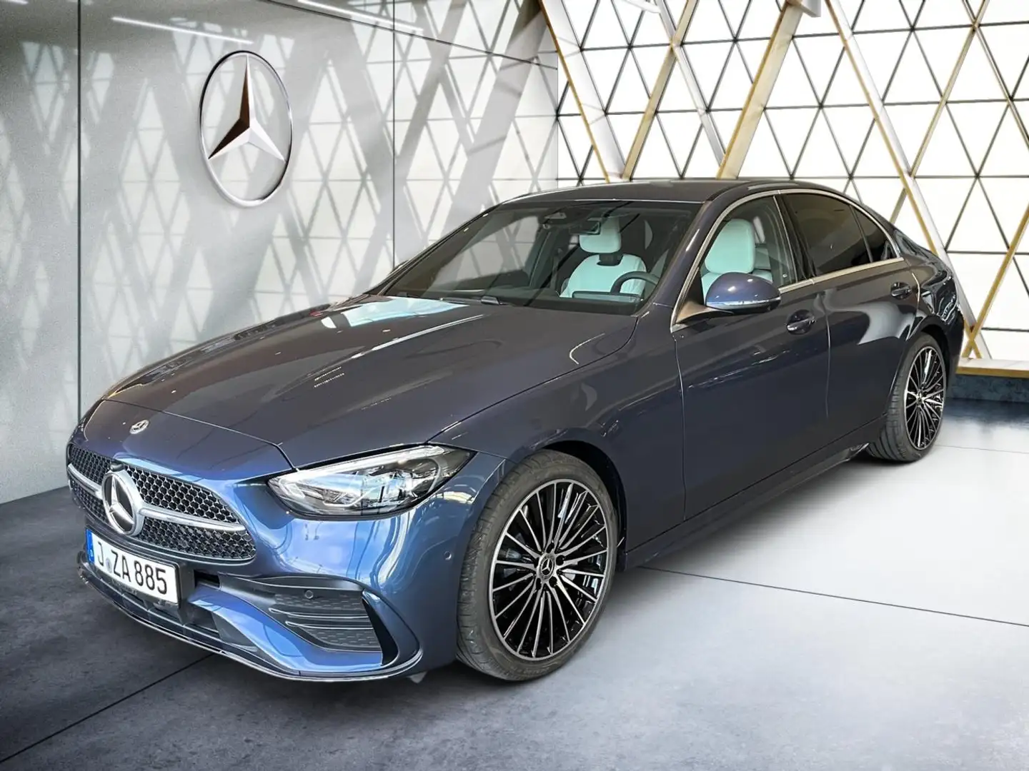 Mercedes-Benz C 180 AMG AMG LnekradH*Memory*360°*AR-Navigation Blu/Azzurro - 2