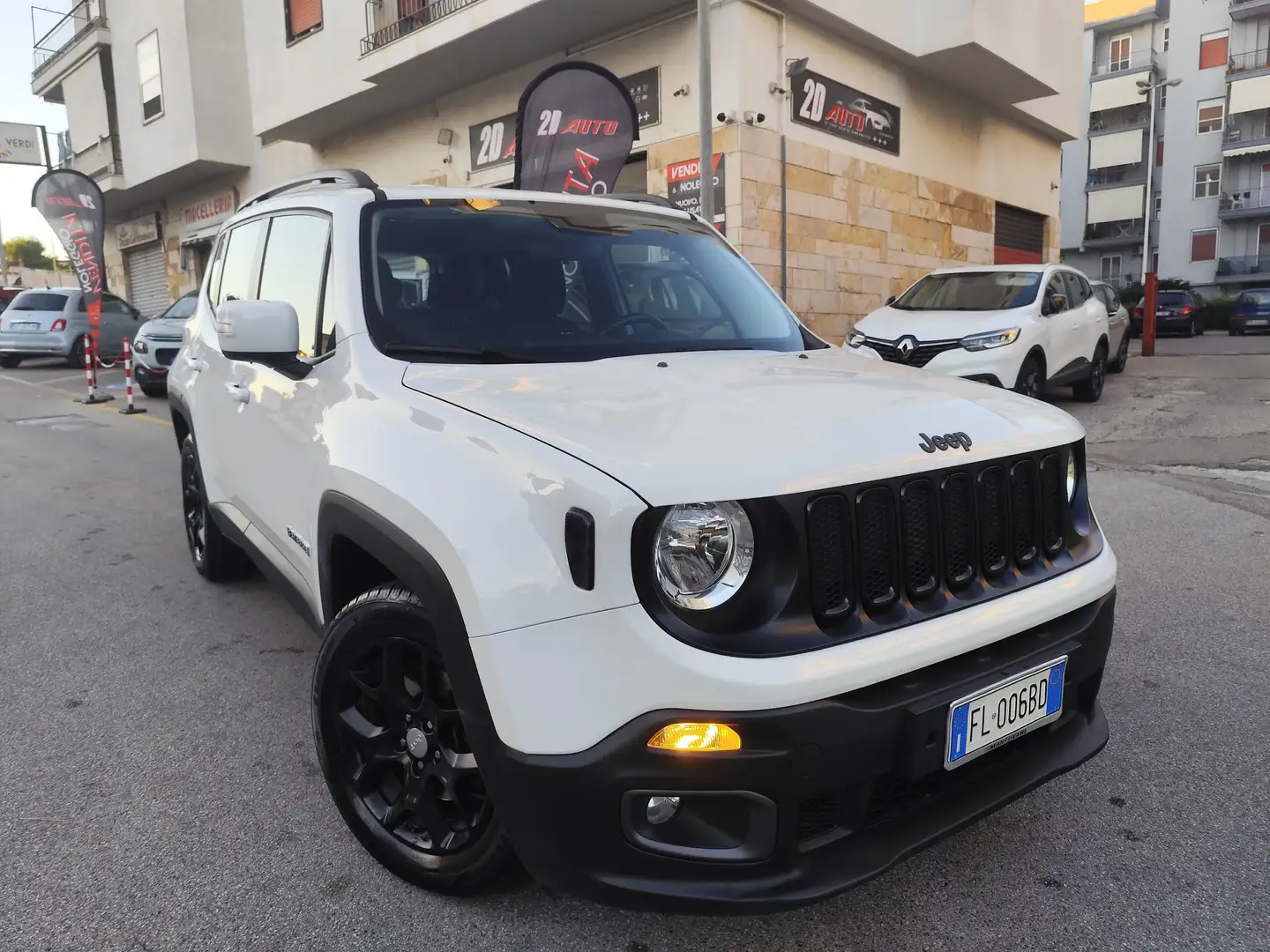 Jeep Renegade Renegade 1.6 mjt Longitude fwd 120cv my18 Bianco - 1