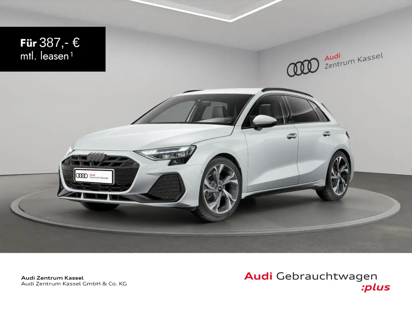 Audi A3 30 TFSI S line LED CarPlay ACC Rückfahrkamera Weiß - 1