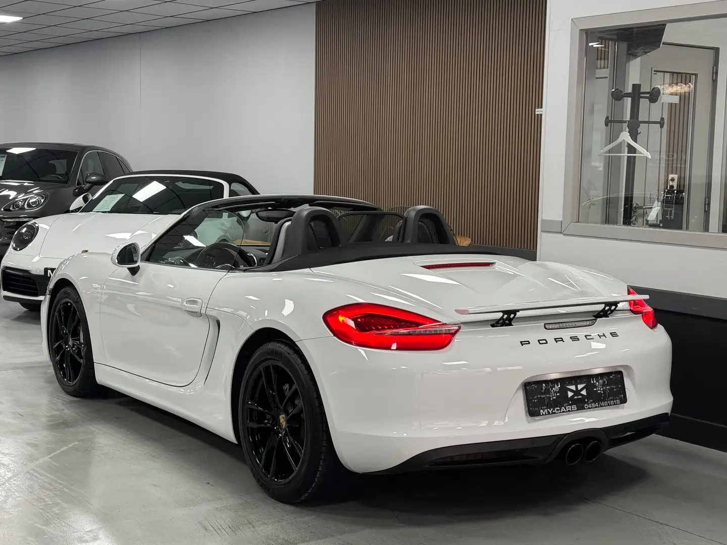 Porsche Boxster 2.7i Pdk 265 CV Cuir Sport Clim Gps Bi-Xenon Ja 19 Blanc - 2
